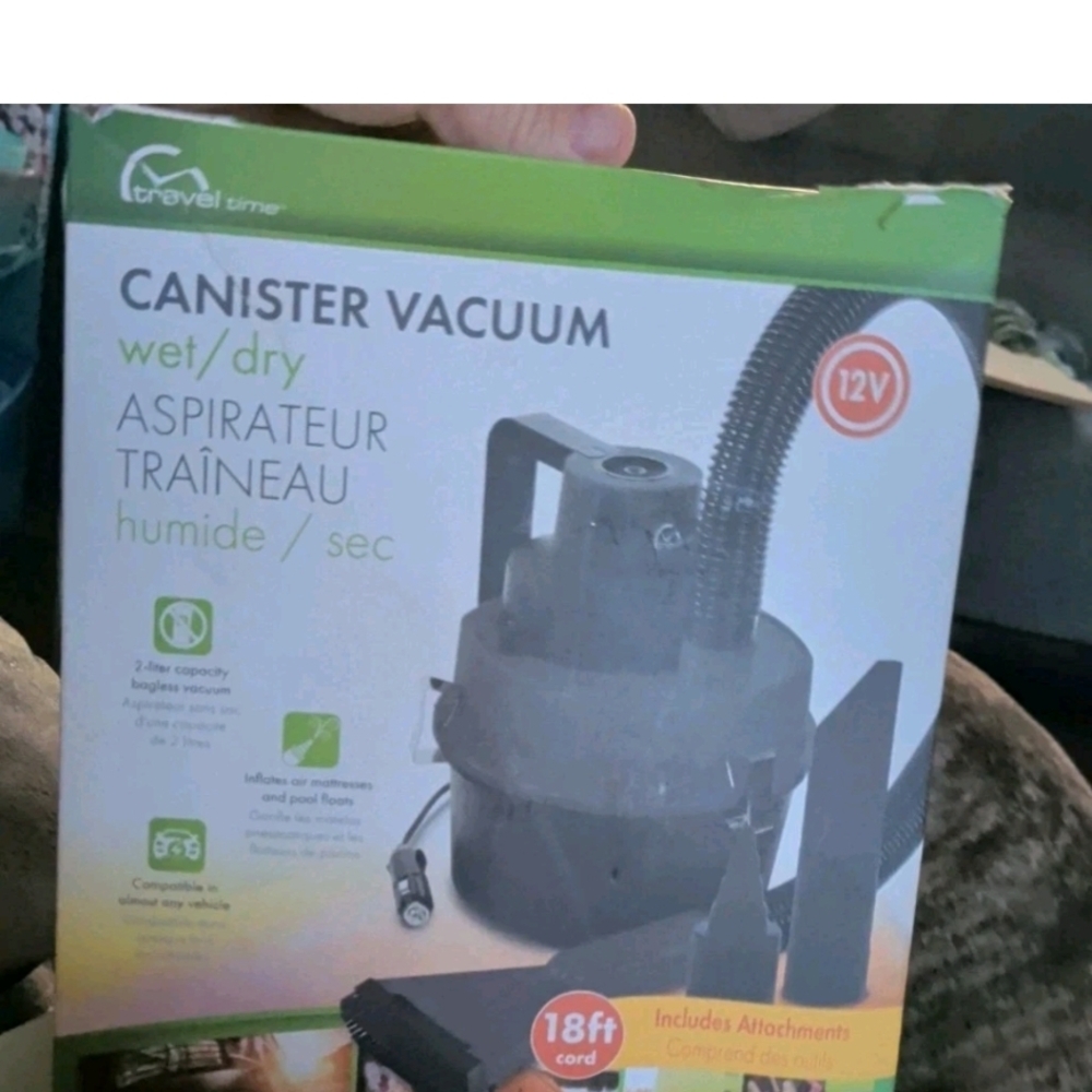 Black Canister Vacuum